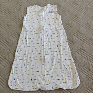 Halo SleepSack with White and Multicolor Design